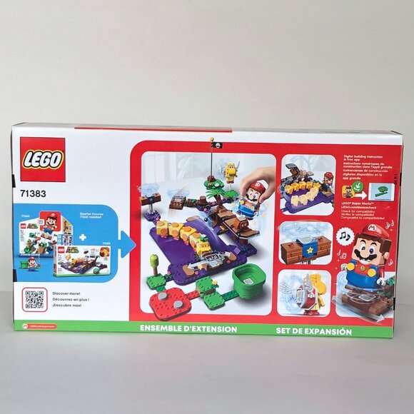 Brand New Lego Super Mario Wiggler's Poison Swamp Expansion 71383 - Picture 7 of 9